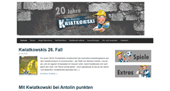 Desktop Screenshot of kwiatkowski-lesen.de