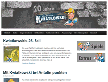 Tablet Screenshot of kwiatkowski-lesen.de